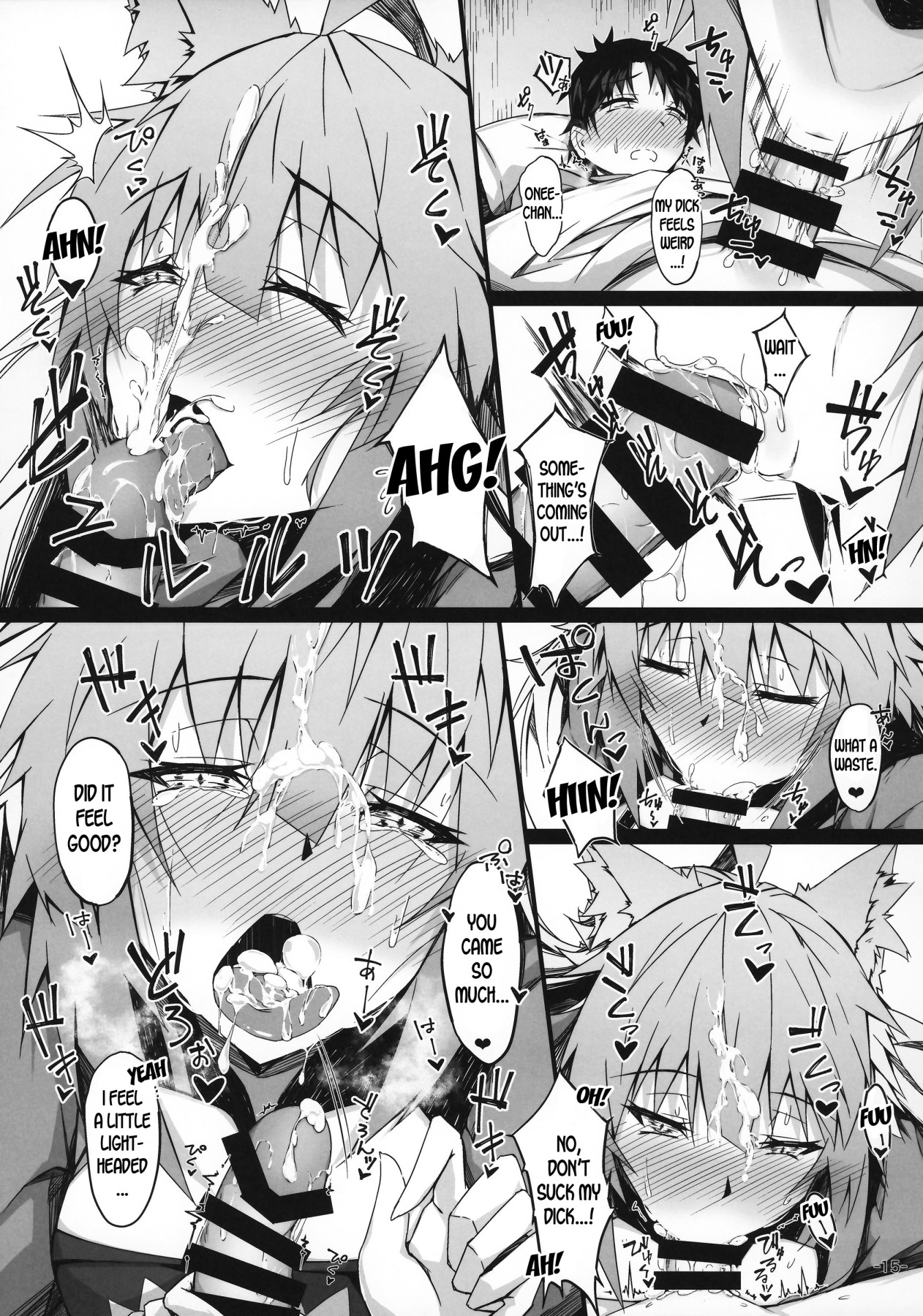 Hentai Manga Comic-This Hunter Onee-san's Degenerate Dog Sex Life-Read-14